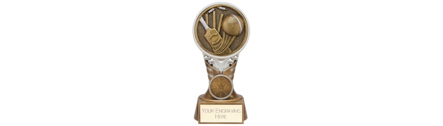 IKON CRICKET AWARD - 4 SIZES - 150MM - 225MM IKON CRICKET AWARD - 4 SIZES - 150MM - 225MM